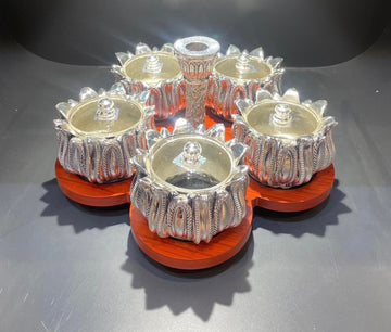 Condiment Set with Candle