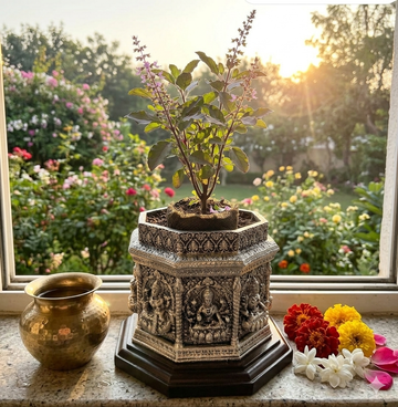 Ashtalakshmi Tulsi Planter