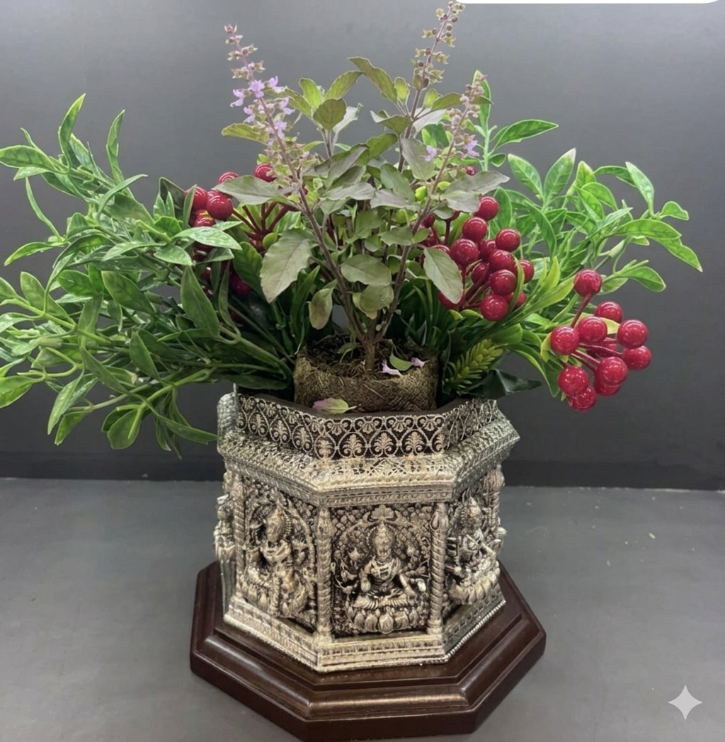 Ashtalakshmi Tulsi Planter